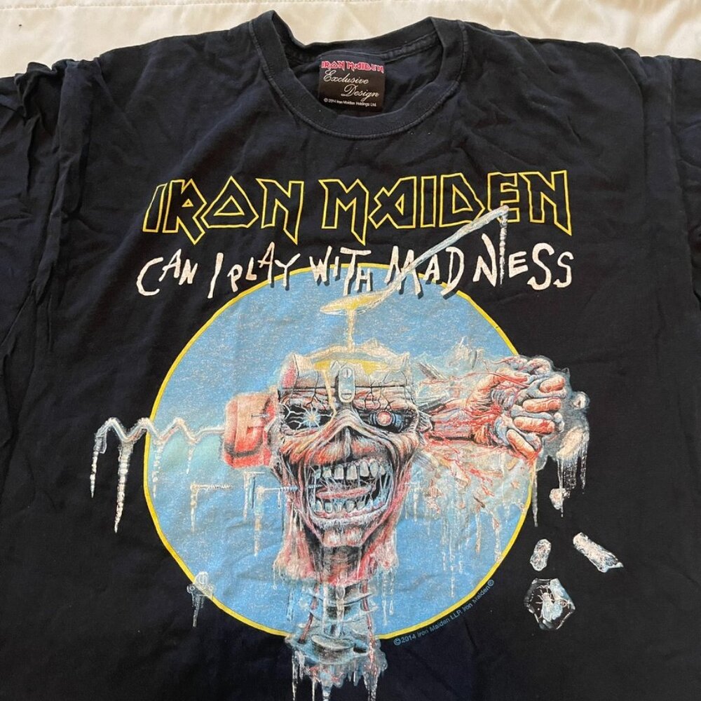 Iron Maiden - Can I Play With Madness Band T-Shirt XL 2014
